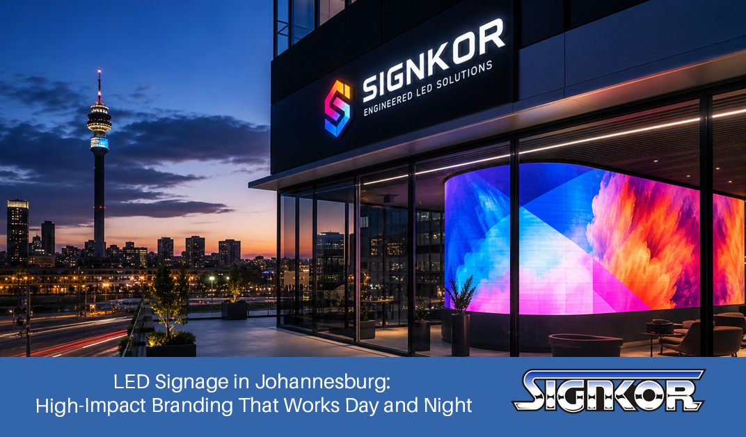 LED Signage in Johannesburg: High-Impact Branding That Works Day and Night